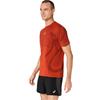 ASICS Gents Road Seamless Short Sleeve Top Singed Red