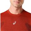 ASICS Gents Road Seamless Short Sleeve Top Singed Red