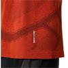 ASICS Gents Road Seamless Short Sleeve Top Singed Red