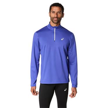 ASICS Core Long Sleeve ½ Zip Winter Top Dark Cobalt