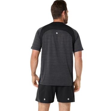 ASICS Gents Road Short Sleeve Top Performance Black