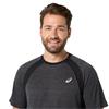 ASICS Gents Road Short Sleeve Top Performance Black