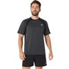 ASICS Gents Road Short Sleeve Top Performance Black