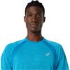 ASICS Gents Road Short Sleeve Top Aegean Blue