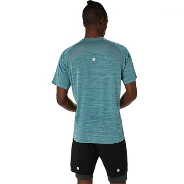ASICS Gents Road Short Sleeve Top Foggy Teal
