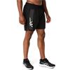 ASICS Gents Icon 7 Inch Short Performance Black