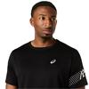 ASICS Gent Icon Short Sleeve Top Black - Cream