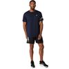 ASICS Gent Icon Short Sleeve Top Midnight - Cream