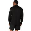 ASICS Gents Icon LS 1/2 Zip Top Performance Black