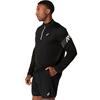 ASICS Gents Icon LS 1/2 Zip Top Performance Black