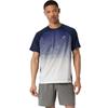 ASICS Gents Road Fade Short Sleeve Top Midnight