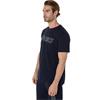 ASICS Gents Logo Short Sleeve T-Shirt Midnight Birch