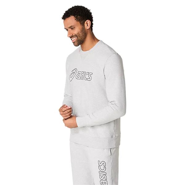 Asics Gents Sweatshirt Light Grey Heather