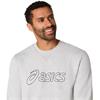 Asics Gents Sweatshirt Light Grey Heather