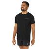 ASICS Chest Logo Short Sleeve Tee  Performance Black - Graphite Grey