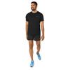 ASICS Chest Logo Short Sleeve Tee  Performance Black - Graphite Grey
