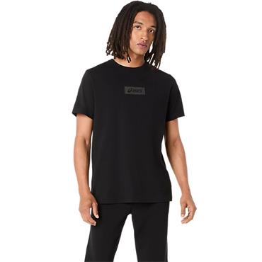 ASICS Gents Chest Logo T Shirt Performance Black