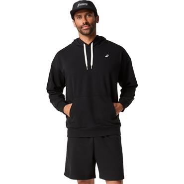 ASICS Gents French Terry Relaxed Pullover Hoodie Performance Black