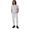 ASICS Gent Spiral Embroidery T Shirt Grey Heather