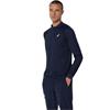 ASICS Gent Match Long sleeve 1/2 Zip Top Midnight