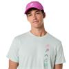 ASICS Gent Game Seasonal Graphic T Shirt Cold Moss