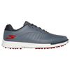 Skechers Gents Tempo Grip Force Shoes Grey - Red