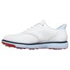 Skechers Gents Prestige Spiked Shoe White Navy Red