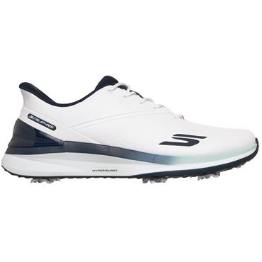 Skechers Gents Blade Tour Spikeless Shoes White Navy