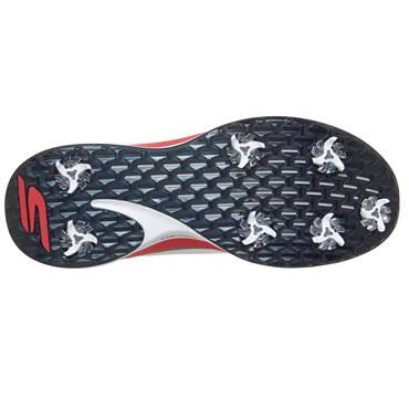 Skechers Gents Slip-ins Golf Waterproof Blade Spiked Tour Shoes White - Navy - Red