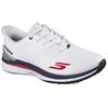 Skechers Gents Slip-ins Golf Waterproof Blade Spiked Tour Shoes White - Navy - Red