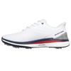 Skechers Gents Slip-ins Golf Waterproof Blade Spiked Tour Shoes White - Navy - Red