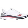 Skechers Gents Slip-ins Golf Waterproof Blade Spiked Tour Shoes White - Navy - Red