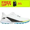Skechers Gents Pure Spikeless Shoes White/Black/Mint/Teal