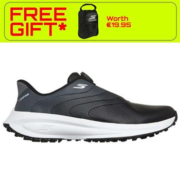 Skechers Gents Flow Twist Boa Spikeless Shoes Black