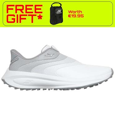 Skechers Gents Flow Twist Boa Spikeless Shoes White