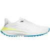 Skechers Gents Flow Spikeless Shoes White/Black/Mint/Teal