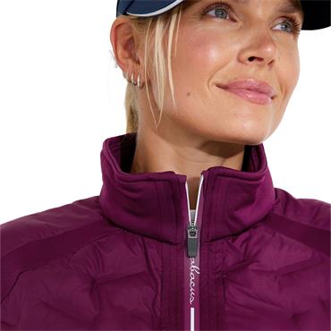 Abacus Ladies Portrush Hybrid Jacket Beetroot (221)