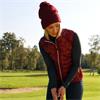 Abacus Ladies Portrush Hybrid Vest Cranberry (411)