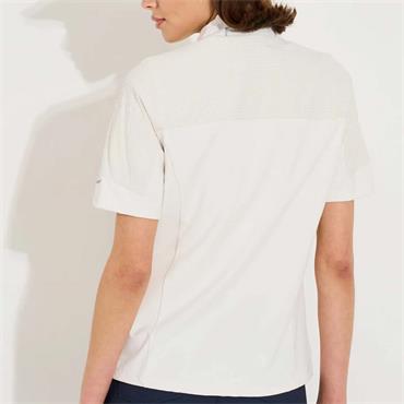 Abacus Ladies Wedge Hybrid Polo Shirt Clam (188)