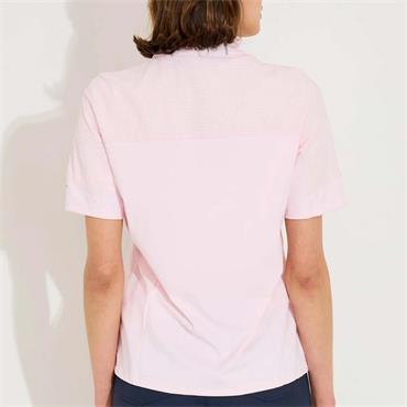 Abacus Ladies Wedge Hybrid Polo Shirt Light Pink (280)