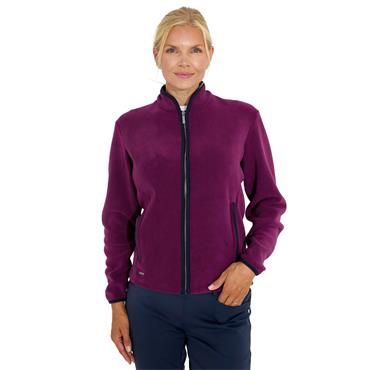 Abacus Ladies Foxhills Midlayer Full Zip Beetroot (221)