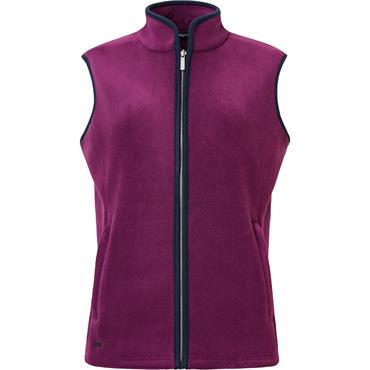 Abacus Ladies Foxhillls Midlayer Bodywarmer Beetroot (221)