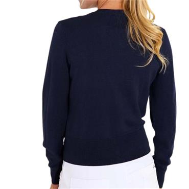 Abacus Ladies Niblick Cardigan Navy (300)