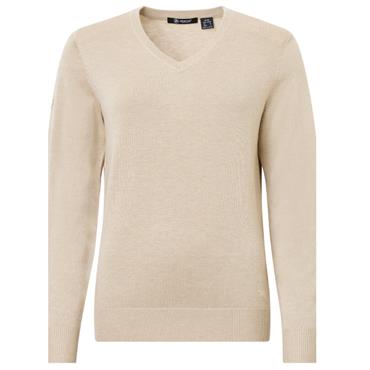 Abacus Ladies Liffin V-Neck Pullover Sandshell (128)