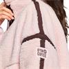 Gym+Coffee Ladies Industry Fleece ½ Zip Ballet Pink