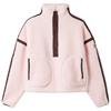 Gym+Coffee Ladies Industry Fleece ½ Zip Ballet Pink