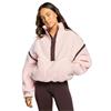Gym+Coffee Ladies Industry Fleece ½ Zip Ballet Pink