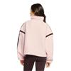 Gym+Coffee Ladies Industry Fleece ½ Zip Ballet Pink