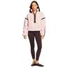 Gym+Coffee Ladies Industry Fleece ½ Zip Ballet Pink