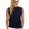 Abacus Ladies Niblick Sleeveless Shirt Navy (300)